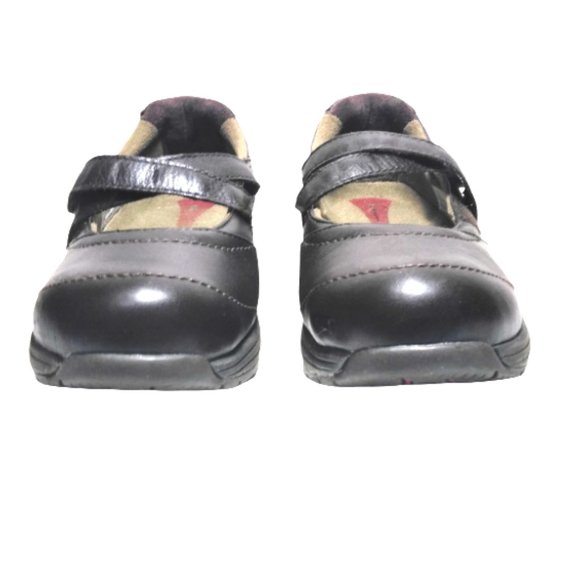 * PW Minor woman brown leather mary jane flats loafer Size 9 - Picture 4 of 6